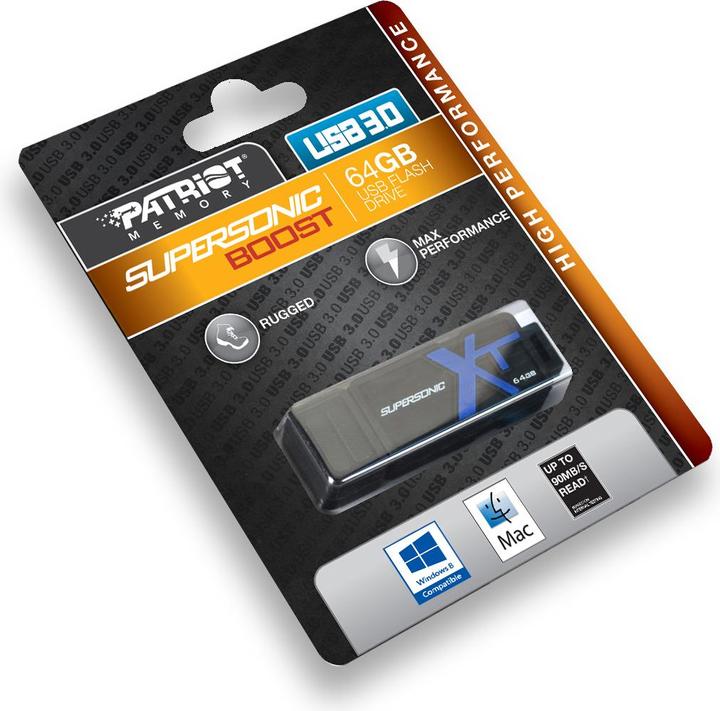 Produktbild Patriot Supersonic Boost XT (64 GB, USB-A, USB 3.0)