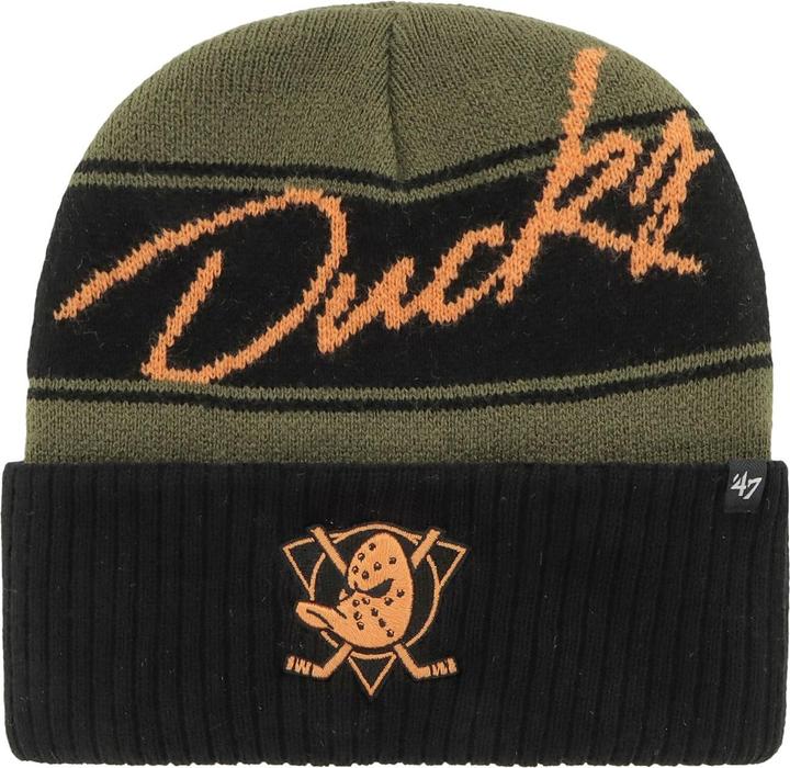 47 Brand Beanie Italic Anaheim Ducks