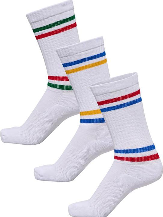 Actual product image hummel hml3-PACK SOCKS CHEVRON HIGH RETRO (43 - 45)