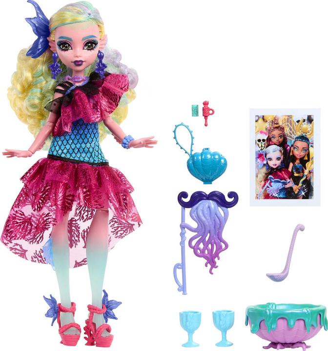 Actual product image Monster High Monster Ball Lagoona Blue Doll