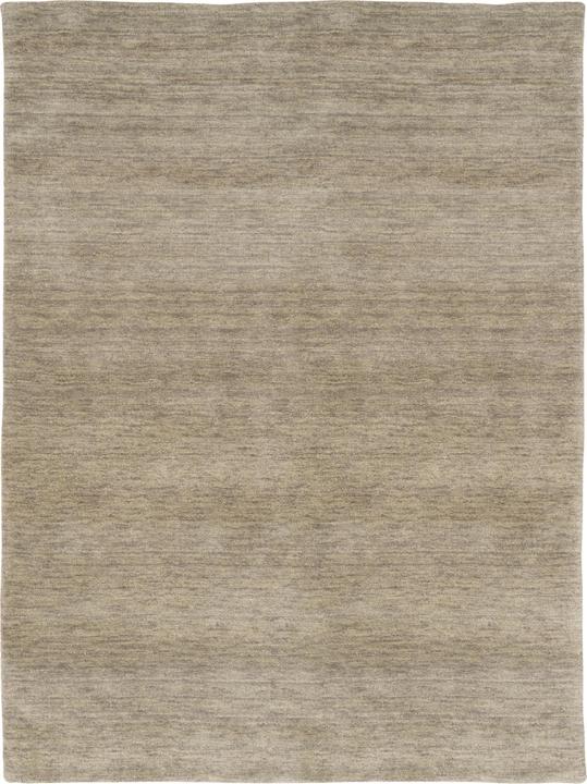 Produktbild Pergamon Wolle Natur Teppich Gabbeh Einfarbig (90 x 160 cm)
