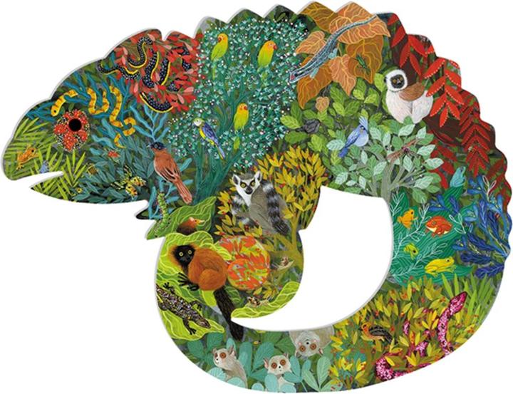 Immagine prodotto Djeco Puzz Art Camaleonte (150 pezzi)