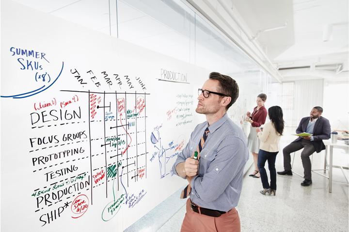 Immagine prodotto Post-it Lamina per lavagna bianca (90 x 120 cm)