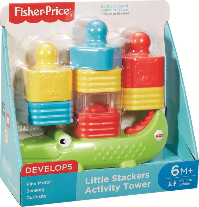 Produktbild Fisher-Price Stapelspass Kroko-Turm
