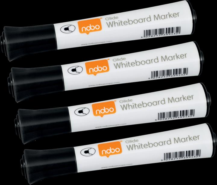 Produktbild Nobo Glide Boardmarker (Schwarz, 2 mm, 10 x)