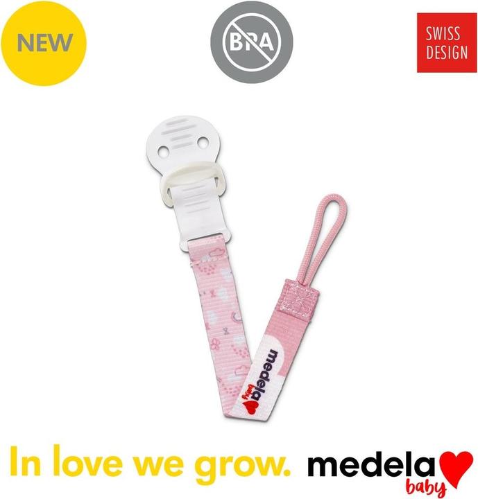 Actual product image Medela Baby Pacifier holder Girl (1 x, from birth)