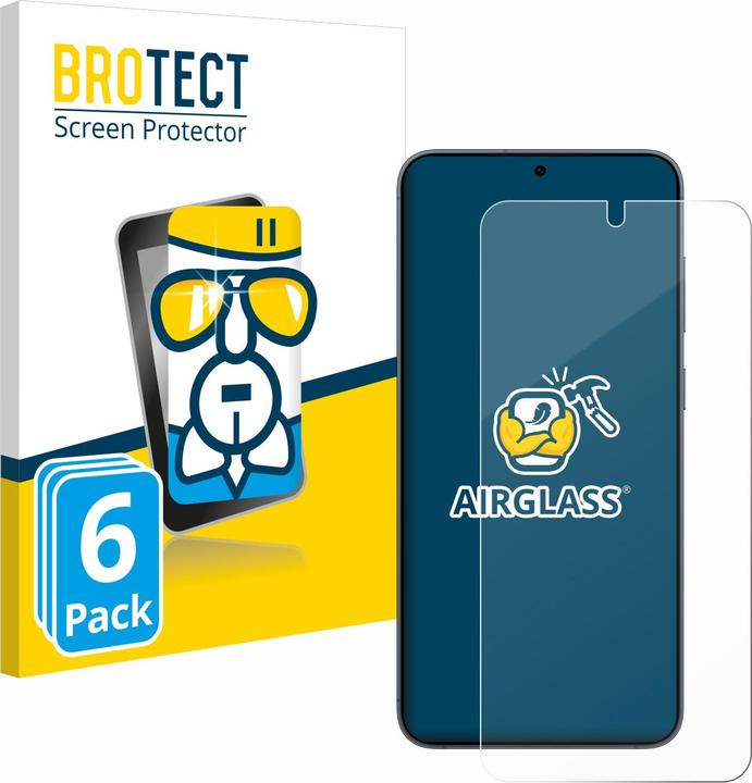 Image du produit BROTECT AirGlass Verre (6 pièce(s), Samsung Galaxy S25)