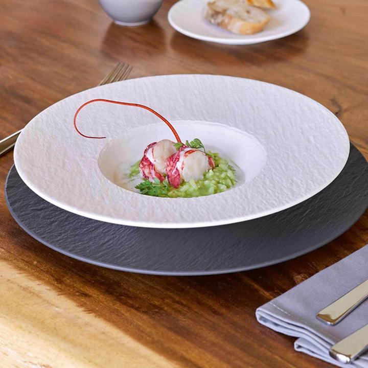 Actual product image Villeroy & Boch Gourmetteller Manufacture Rock (1 x, 31.50 cm)