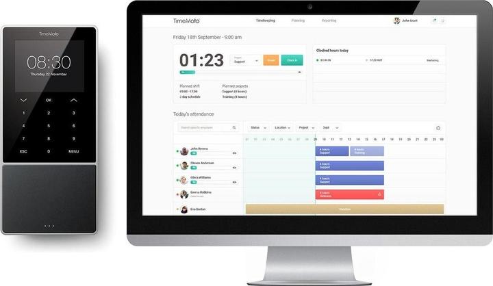 Productafbeelding Safescan TimeMoto TM-818 SC