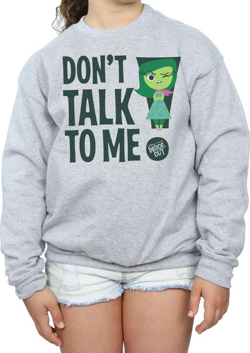 Produktbild Disney Inside Out Dont Talk To Me Sweatshirt Mädchen (128)