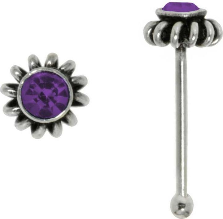 Produktbild Bijouteria Nasenpiercing (Kristall, Silber 925)