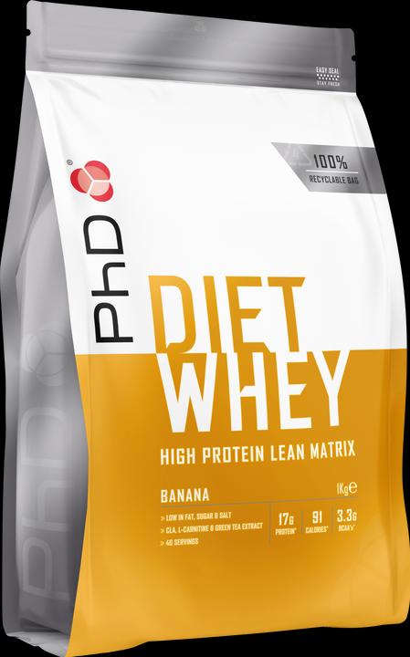 Actual product image PhD Nutrition Diet Whey (Banana, 1 pcs., 1000 g)