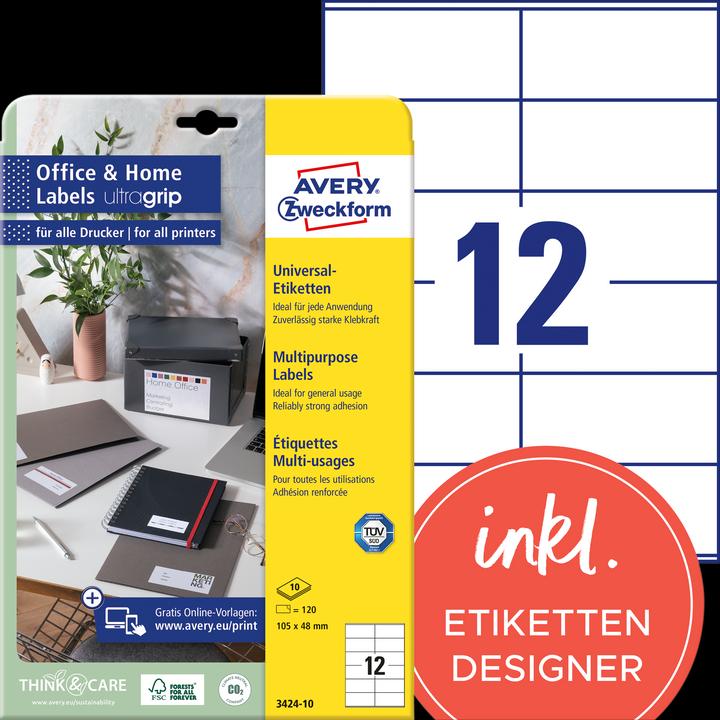 Productafbeelding Avery Etiketten