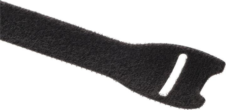 Produktbild Fastech ETK-1-4 Strap, schwarz, 16x304mm (Klettkabelbinder, 304 mm, 10 Stk.)