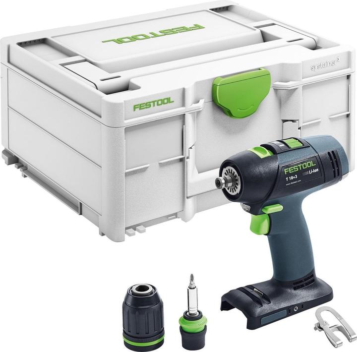Image du produit Festool T 18+3-Basic (Fonctionnement sur batterie)