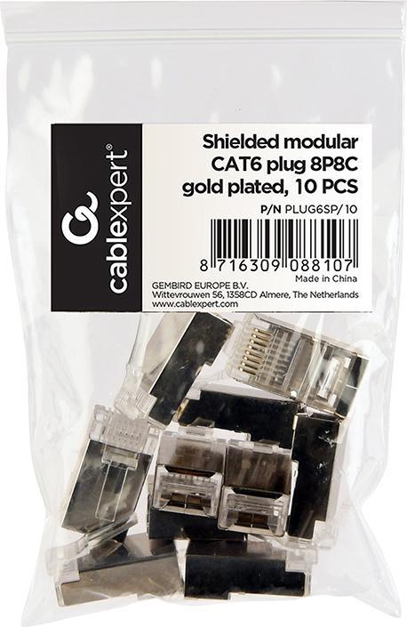 Actual product image Cablexpert PLUG6SP/10 (U/FTP, CAT6)
