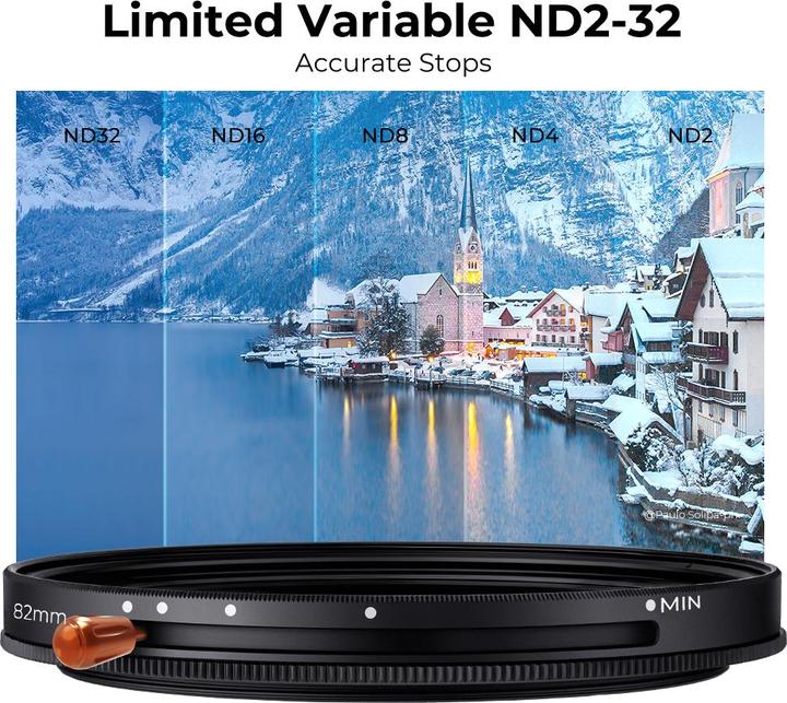 Produktbild K&F Concept 2 in 1 CPL+Variable ND2ND32 (46 mm, ND- / Graufilter, Polarisationsfilter)
