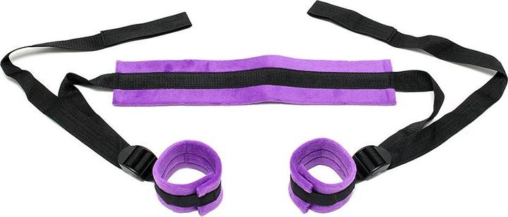 Actual product image Rimba Soft bondage enhancer set with ankle cuffs