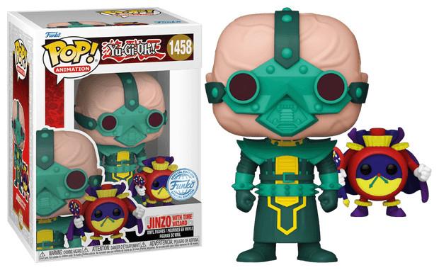 Actual product image Funko Pop! Animation: Yu-Gi-Oh! - Jinzo with the Wizard (Special Edition) #1458 Vinyl Figures
