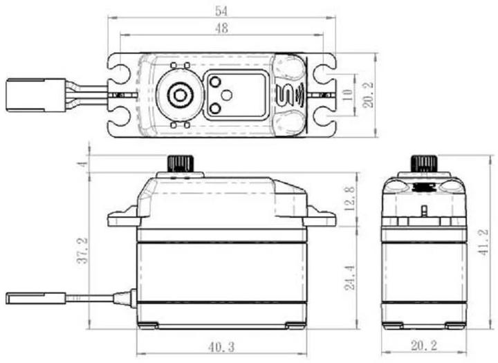 Produktbild Savöx SC-1267SG Servo