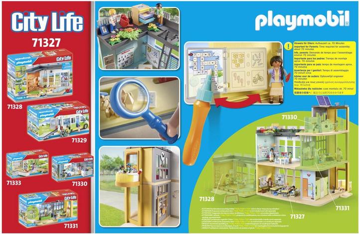 Image du produit Playmobil Grande école (71327, Playmobil City Life)