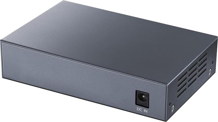 Actual product image Cudy GS1005P network switch Gigabit Ethernet (10/100/1000) Power over Ethernet (PoE) Grey (5 Ports)