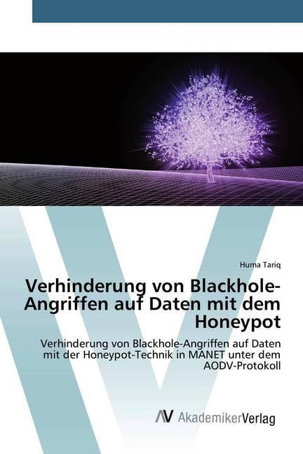 Immagine prodotto Verhinderung von Blackhole-Angriffen auf Daten mit dem Honeypot (Tedesco, Huma Tariq, 2020)