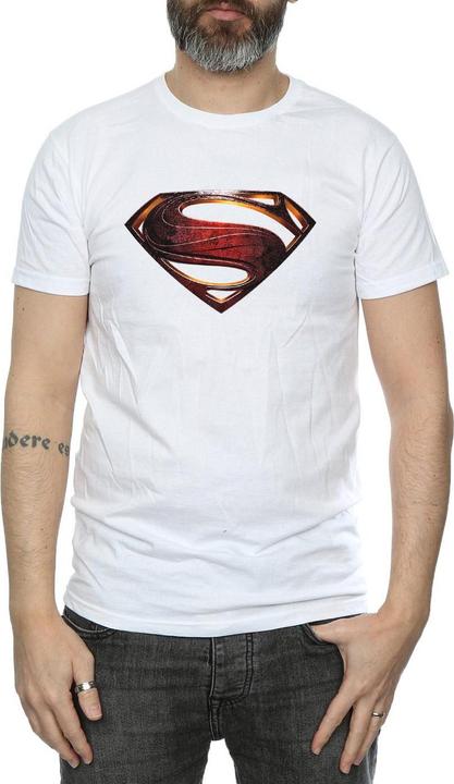Actual product image Superman Mens Logo Cotton T-Shirt (S)