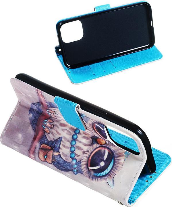 Produktbild PhoneLook Hülle Flip 3D fashion owl (Apple iPhone 11)