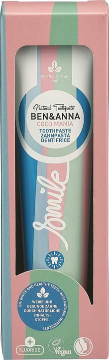 Image du produit Ben & Anna BEN&ANNA Natural Toothpaste naturalna pasta do zębów Coco Mania 75ml (75 ml)