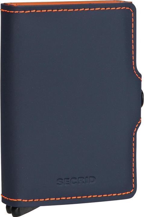 Secrid Twinwallet MATTE night blue-orange