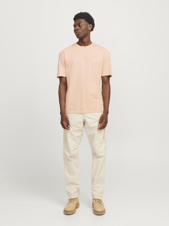 Actual product image Jack & Jones Back print round neck T-shirt T-shirt (XL)
