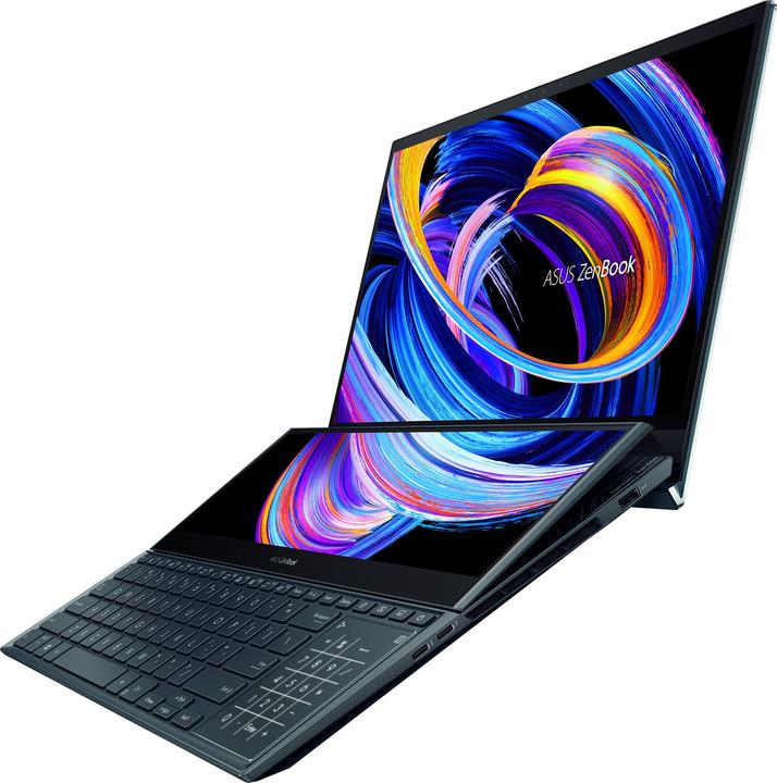 Actual product image ASUS ZenBook Pro Duo OLED (15.60", Intel Core i7-10870H, 16 GB, 1000 GB, CH)