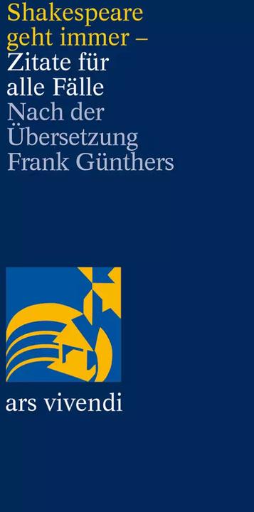 Immagine prodotto Shakespeare geht immer - Zitate für alle Fälle - zweisprachige Ausgabe (Tedesco, 2022)