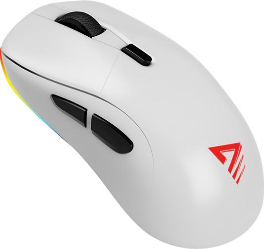 Actual product image Savio RIFT WHITE Gaming Mouse RGB Dual Mode (Cable, Wireless)