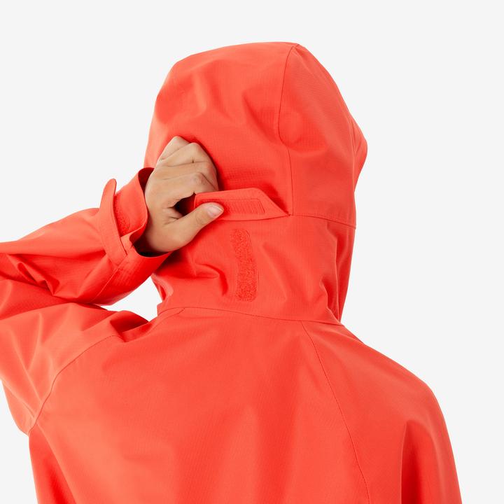Immagine prodotto Quechua Wanderjacke MH900 Kinder Gr. 122–170 wasserdicht Wandern orange (6, 7, 8)