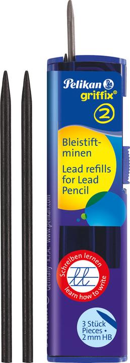 Produktbild Pelikan Griffix (Ersatzmine, Schwarz, 2 mm)