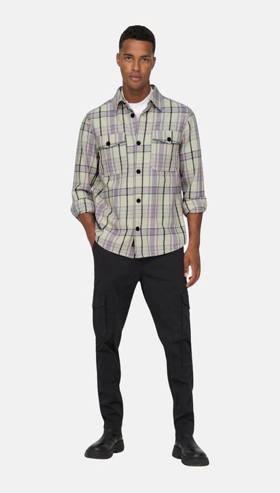 Produktbild Only & Sons Onsmilo Ovr Ctn Check Ls Shirt Noos (XXL)