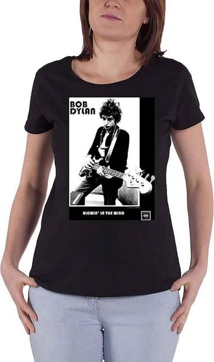 Actual product image BOB Womens/Ladies Blowing In The Wind Cotton T-Shirt (M)