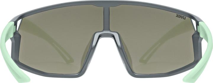 Actual product image Uvex Sports skyryse jr. (Grey-green matt, Mirror Blue)