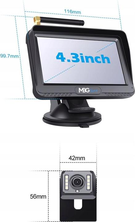 Actual product image MBG Line CAMERA COFANIA ZESTAW BEZPRZEWODOWY D+435+009S (800 x 480 Pixels)