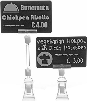 Produktbild Evolis Preisschildklemmhalter, 25 Stück Preisschildklemmhalter, 25 Stück, Höhe: 4 cm