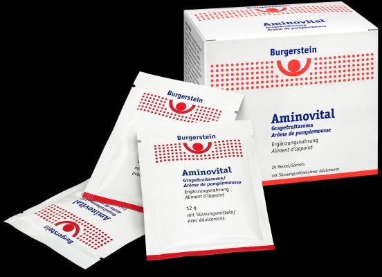 Produktbild Burgerstein Aminovital (20 Stück, Pulver, 240 g)