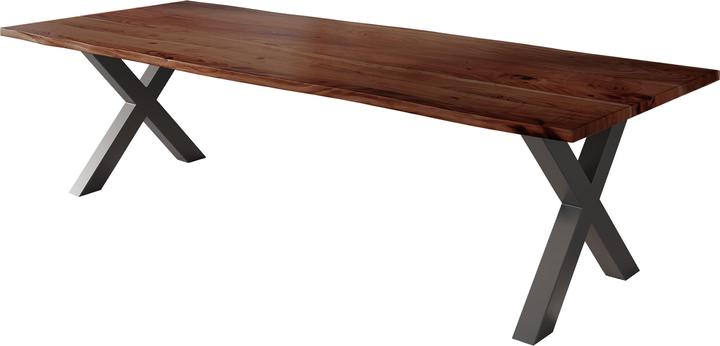 Actual product image SAM NICK Baumkante massiv Akazie (300 x 100 x 77 cm)