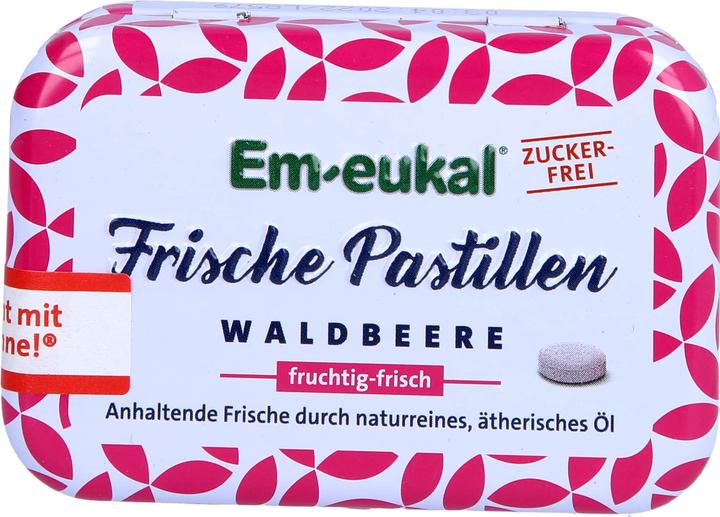 Image du produit Em-eukal Pastilles fraîches aux baies des bois sans sucre avec xylitol (20 pcs, 20 g)