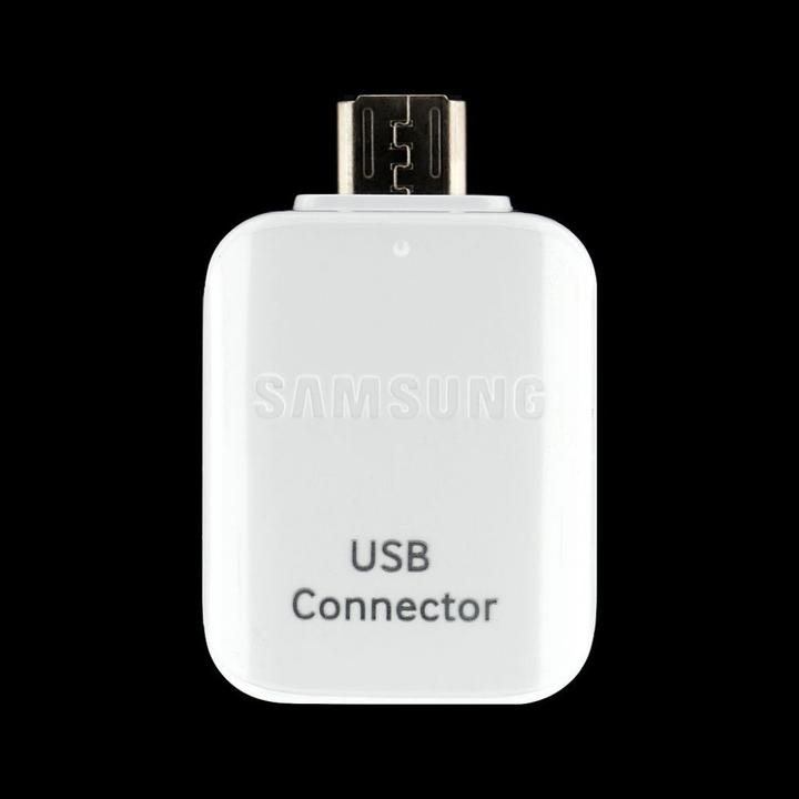 Samsung EE-UG930 microUSB OTG Adapter White (Bulk) (Micro USB, Micro-B USB)