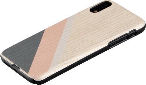 Actual product image Man&Wood SmartPhone case iPhone XR pink suit black (Apple iPhone XR)