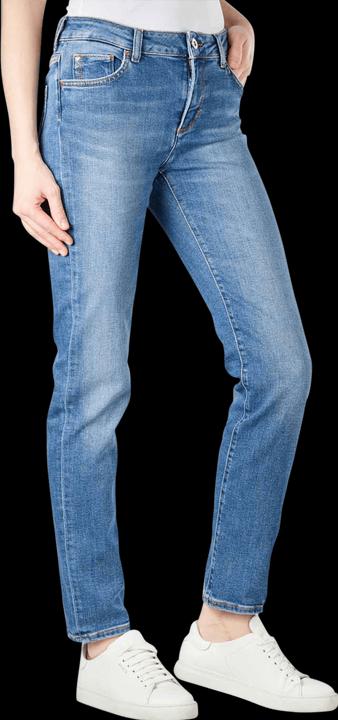 Actual product image Mustang Mid Waist Shelby Jeans Slim (Jasmin New) Light Blue (W28/L36)