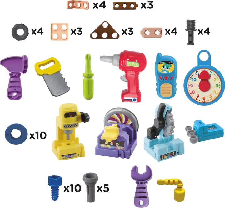 Actual product image VTech My interactive workbench