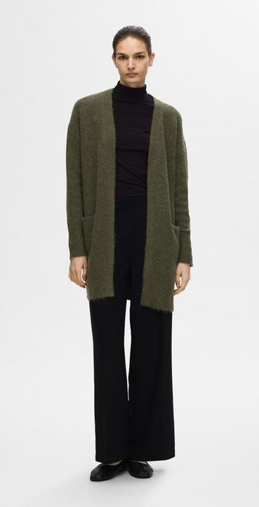 Actual product image Selected Femme Alpaca wool mix cardigan (XS)